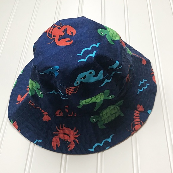 •Gymboree• gone fishing bucket hat - Picture 2 of 4